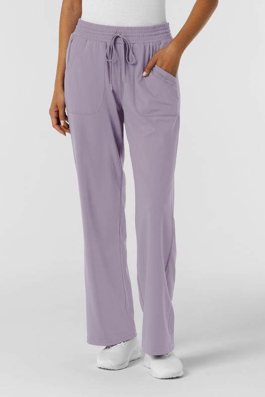 Pantalone donna 5559 largo - glicine