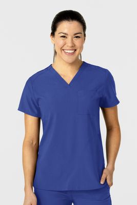 Casacca donna 6045 scollo a V - galaxy blue