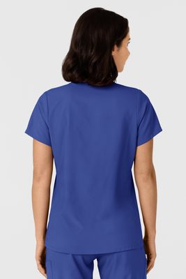 Casacca donna 6145 scollo a V - galaxy blue
