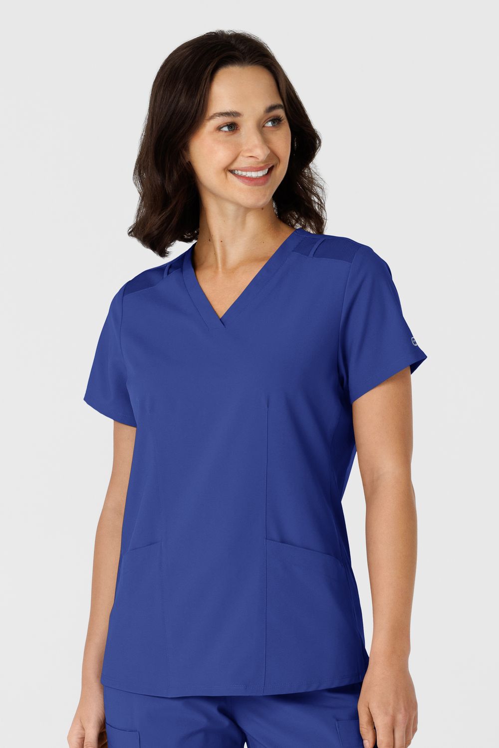 Casacca donna 6145 scollo a V - galaxy blue