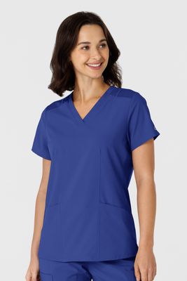 Casacca donna 6145 scollo a V - galaxy blue