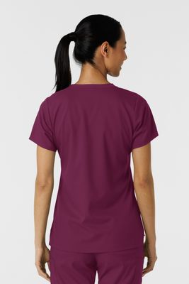 Casacca donna 6451 girocollo - wine