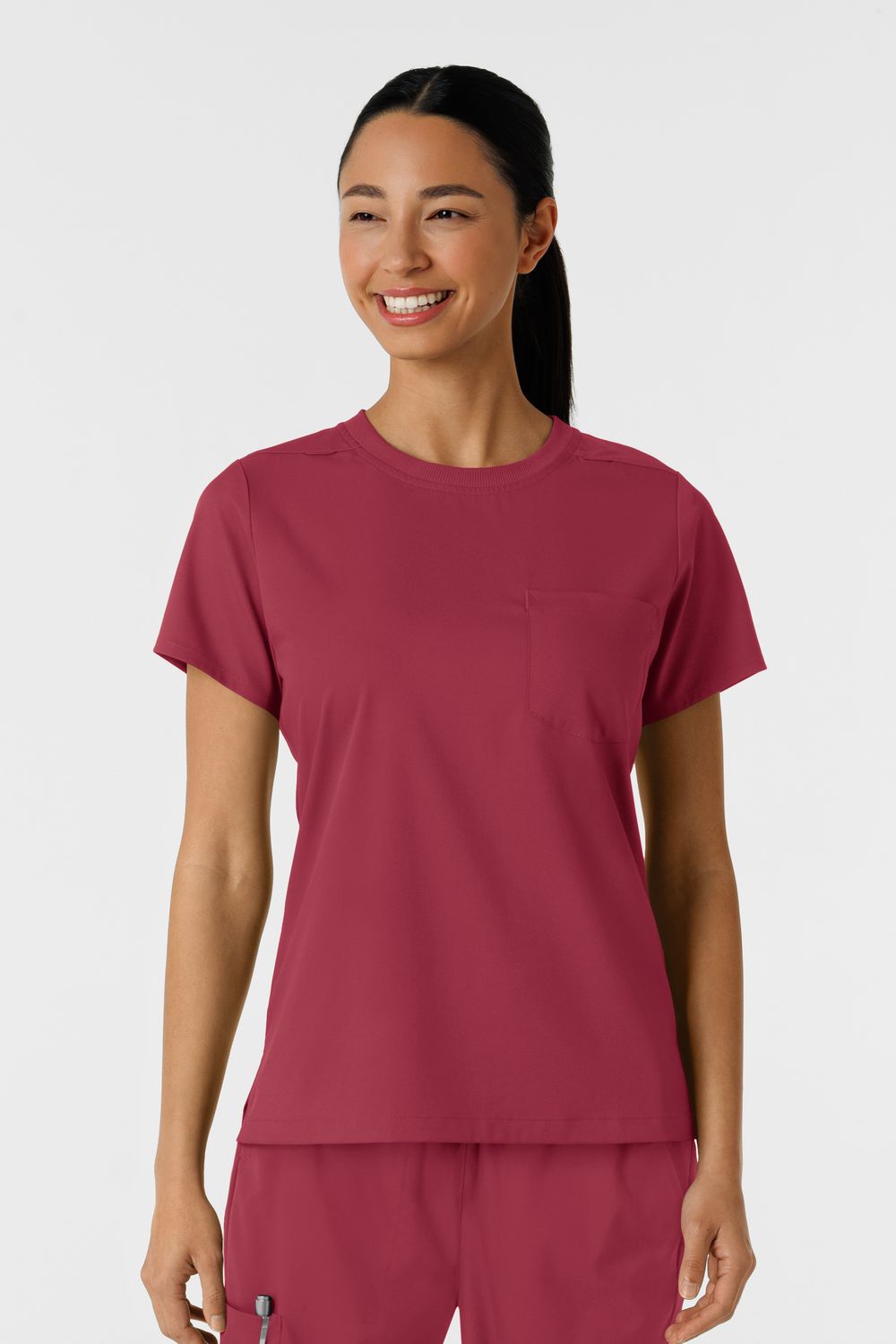 Casacca donna 6451 girocollo - ruby