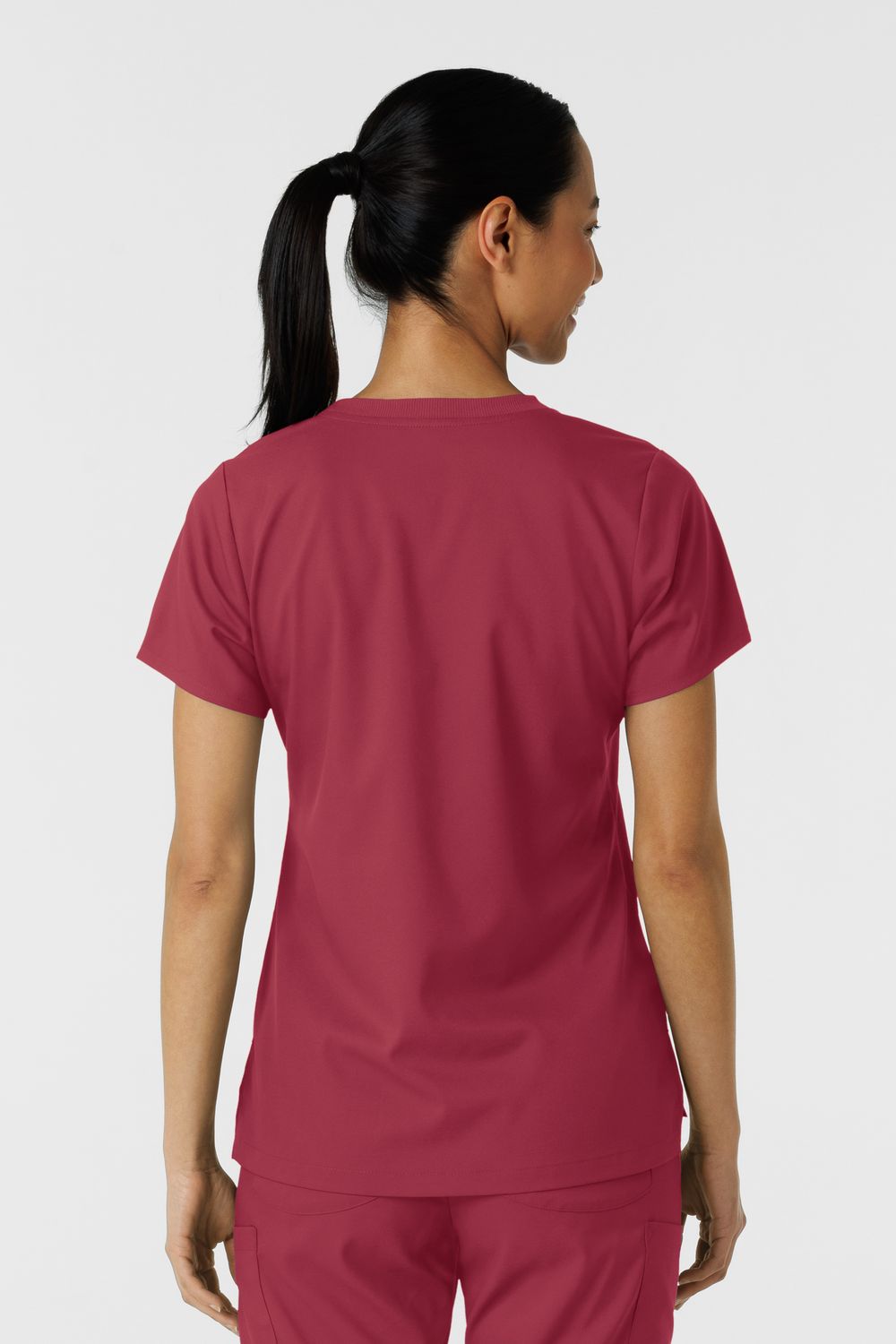 Casacca donna 6451 girocollo - ruby