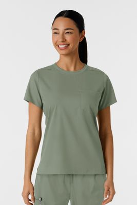 Casacca donna 6451 girocollo - sage