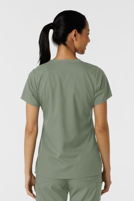 Casacca donna 6451 girocollo - sage
