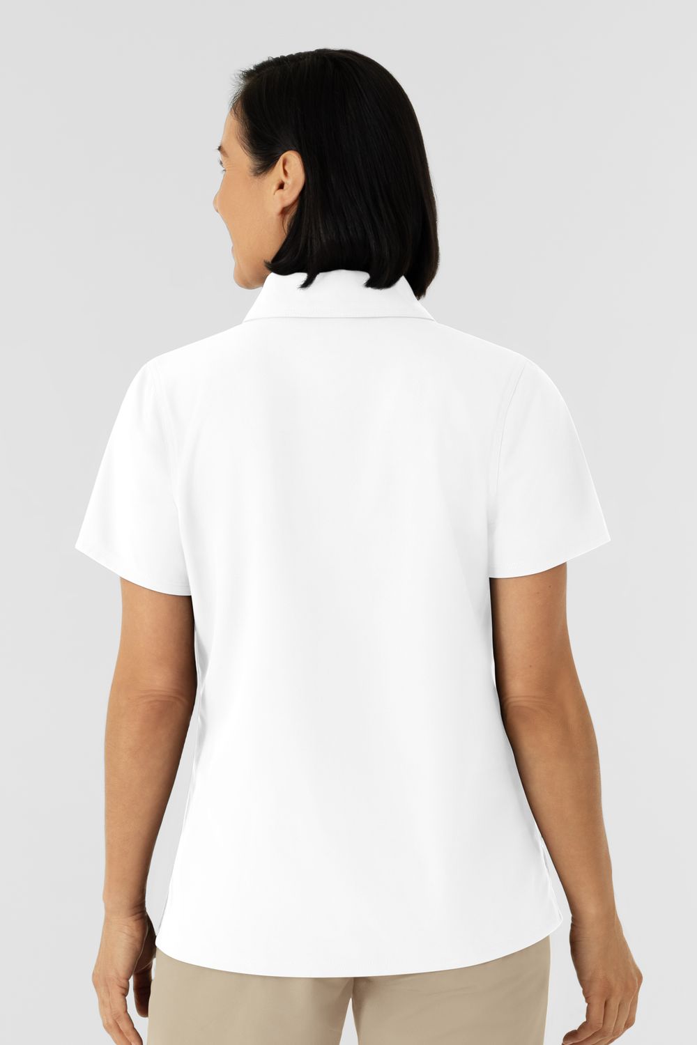 Casacca donna 6480 polo - white