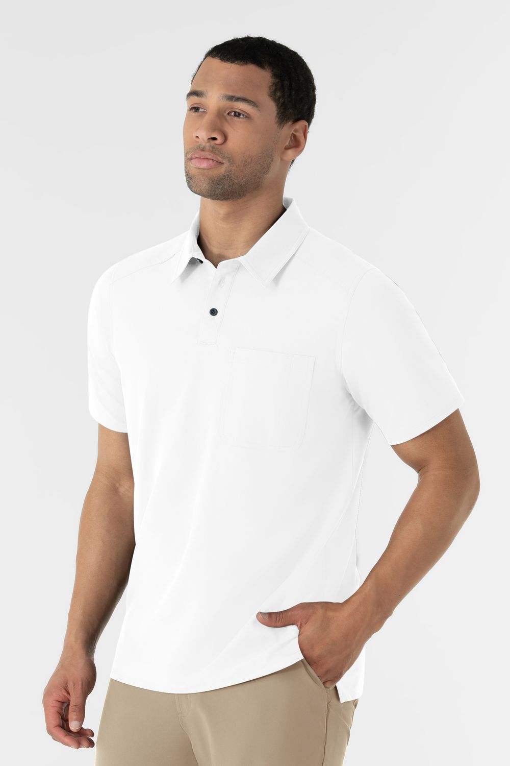 Casacca uomo 6580 polo - white