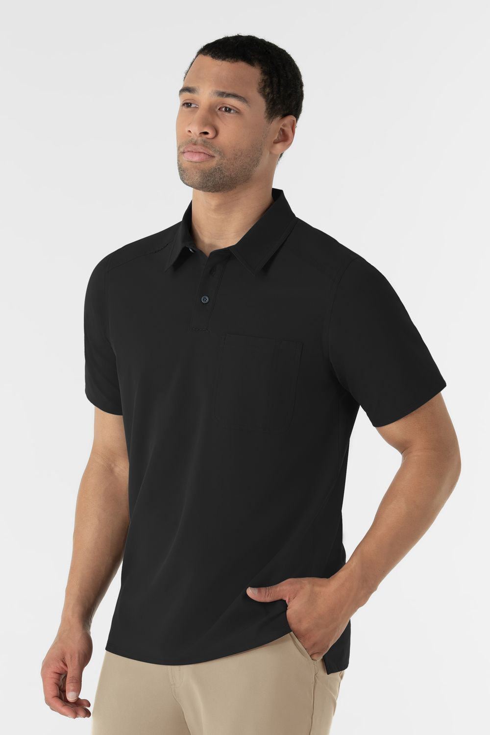 Casacca uomo 6580 polo - black