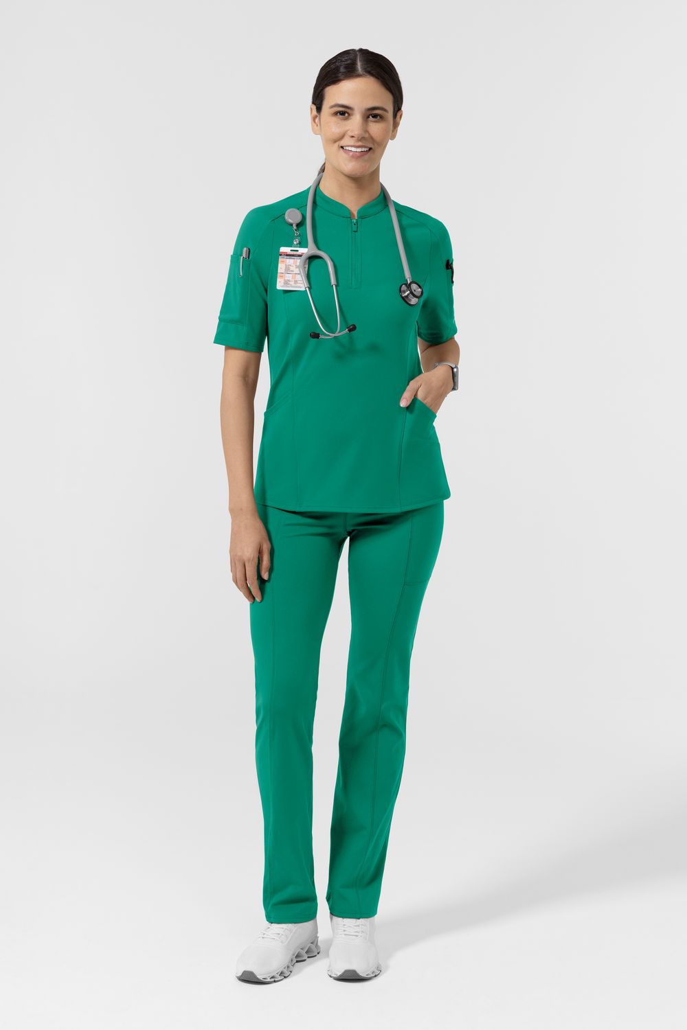 Pantalone donna 5659 yoga - verde bahama