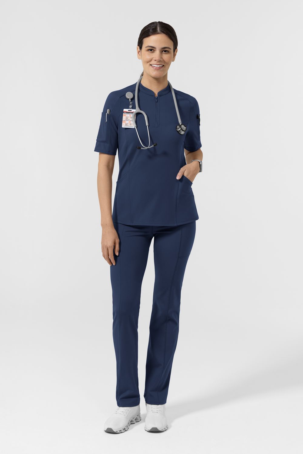 Pantalone donna 5659 yoga - blu navy