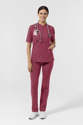 Pantalone donna 5659 yoga - garofano