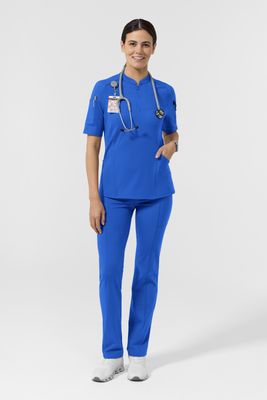 Pantalone donna 5659 yoga - blu royal