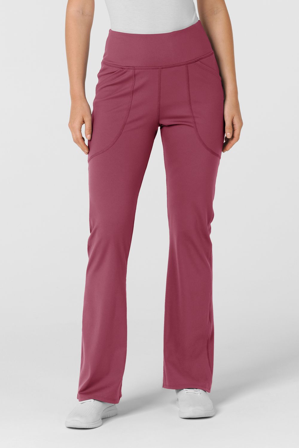 Pantalone donna 5459 yoga svasato - garofano Pantalone donna 5459 yoga svasato - garofano