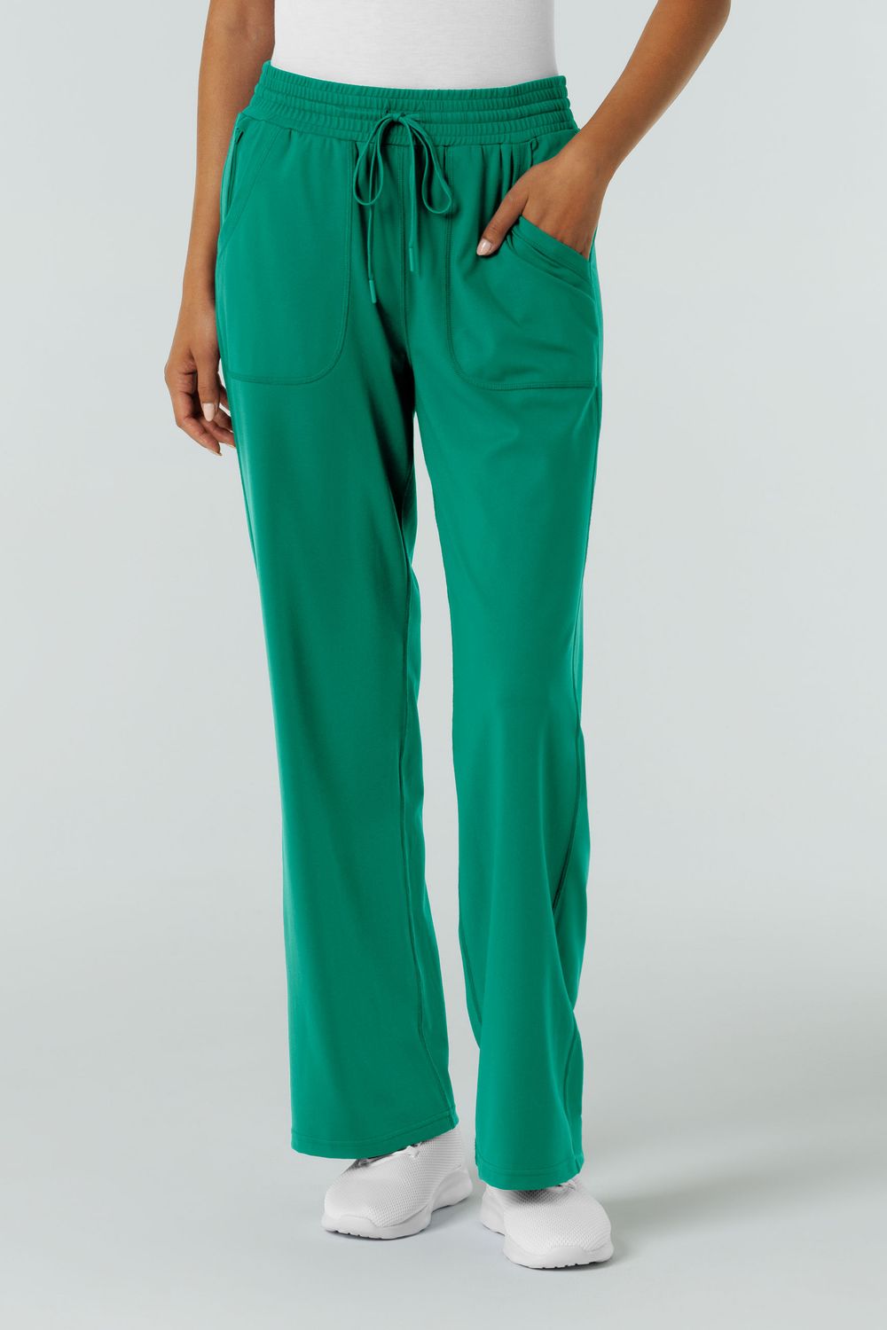 Pantalone donna 5559 largo - verde bahama Pantalone donna 5559 largo - verde bahama