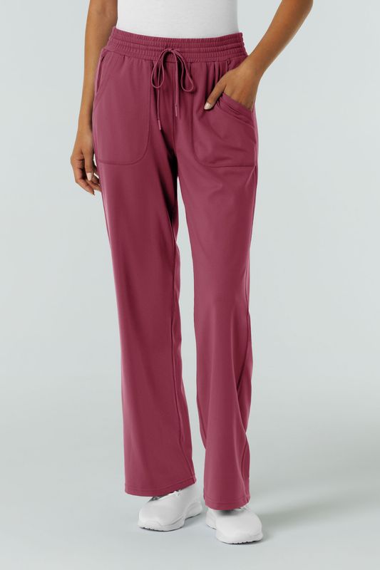 Pantalone donna 5559 largo - garofano