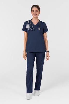 Pantalone donna 5751 dritto - blu navy