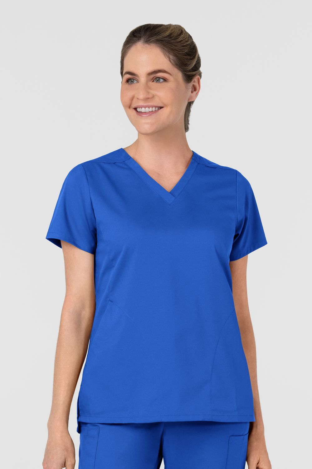 Casacca donna 6751 scollo a V - blu royal Casacca donna 6751 scollo a V - blu royal