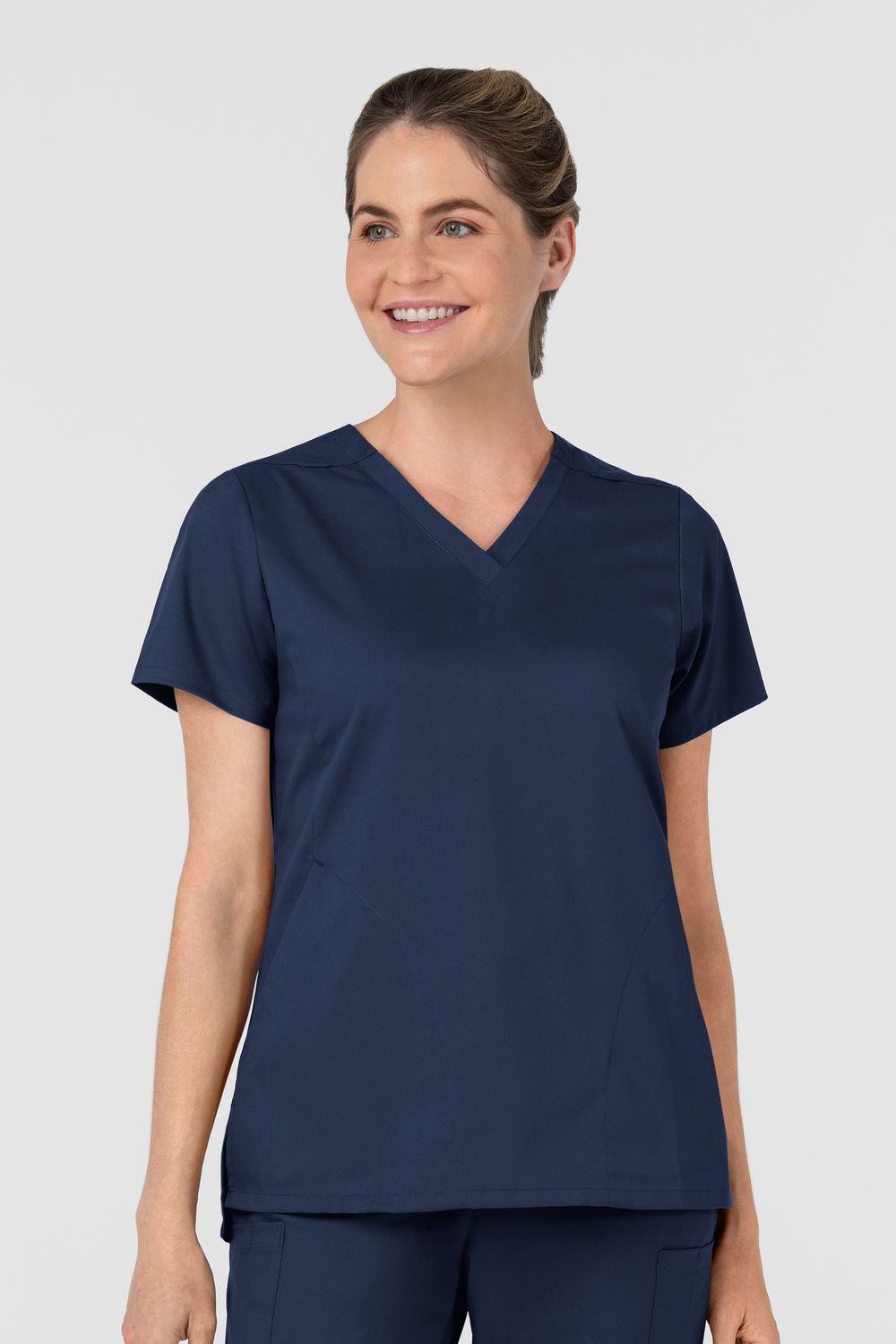 Casacca donna 6751 scollo a V - blu navy Casacca donna 6751 scollo a V - blu navy