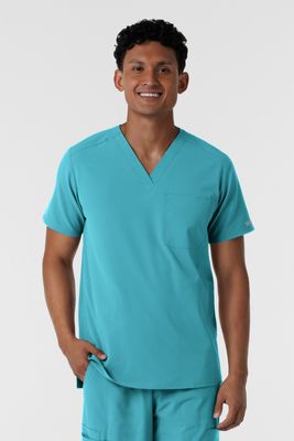 Casacca uomo 6380 scollo a V - smeraldo Casacca uomo 6380 scollo a V - smeraldo