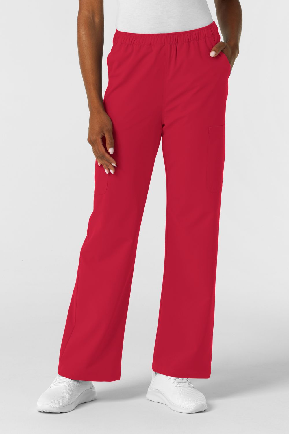 Pantalone donna 5180 dritto - rosso Pantalone donna 5180 dritto - rosso