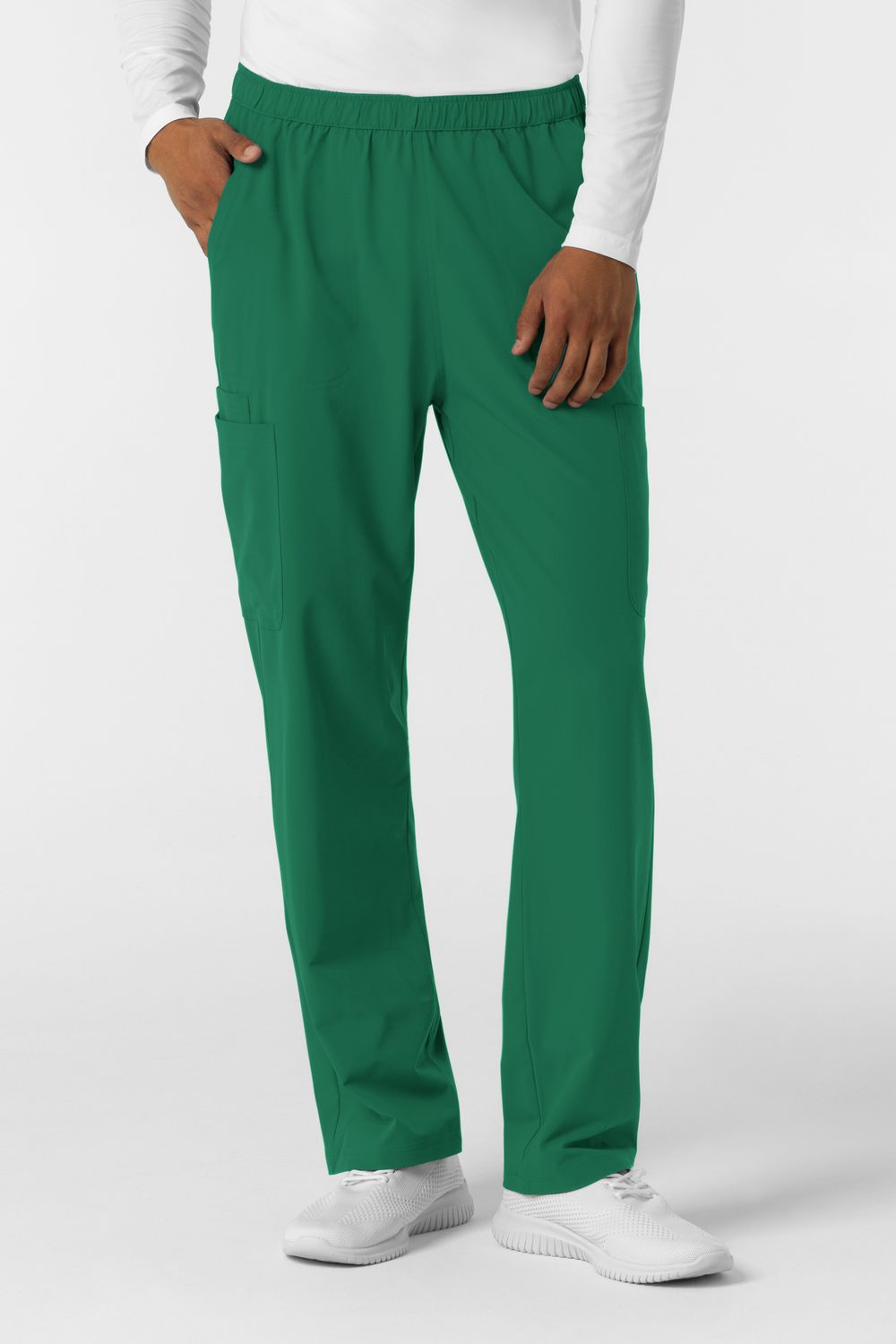 Pantalone uomo 5380 cargo - verde chirurgico