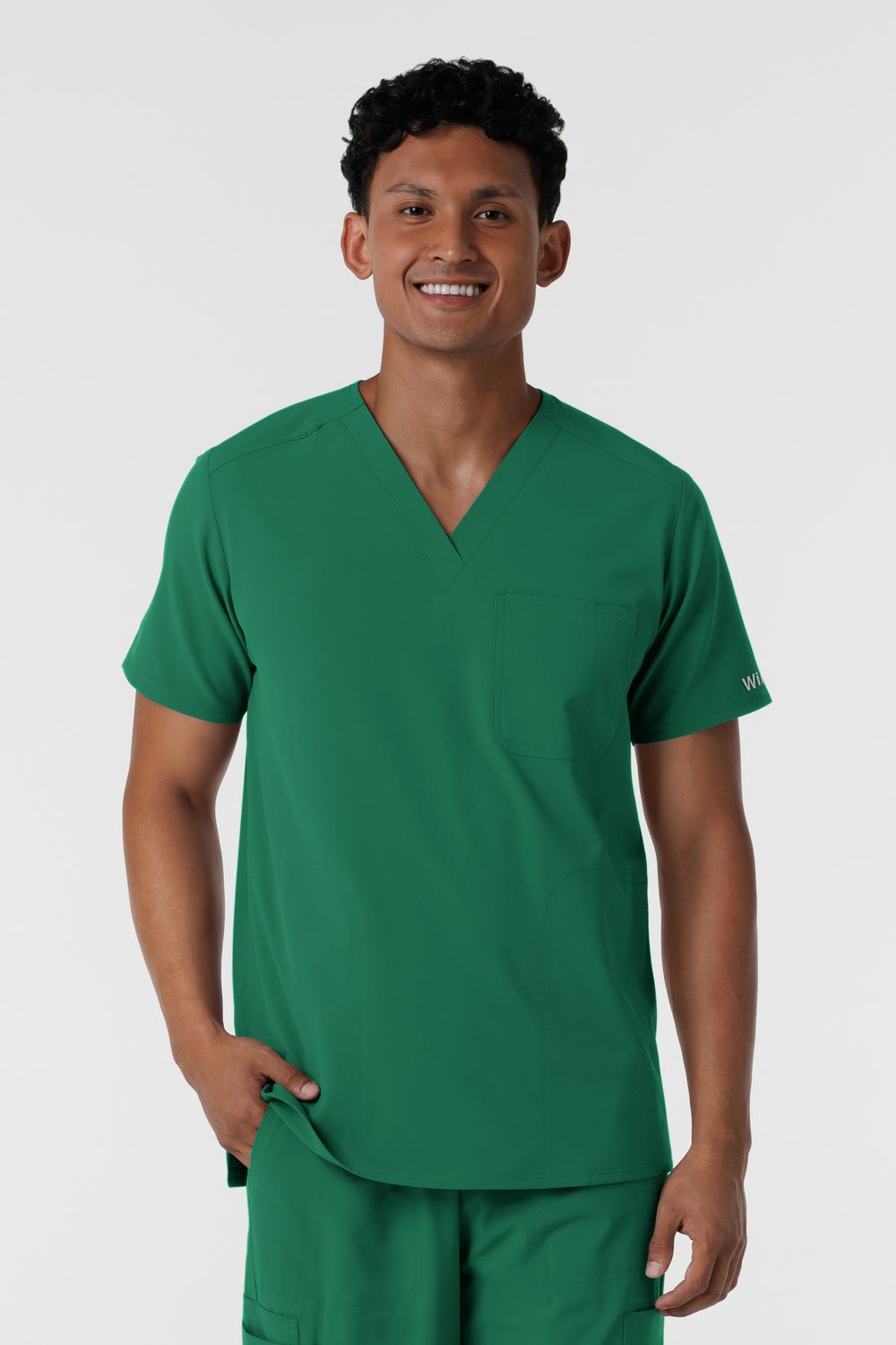 Casacca uomo 6380 scollo a V - verde chirurgico Casacca uomo 6380 scollo a V - verde chirurgico