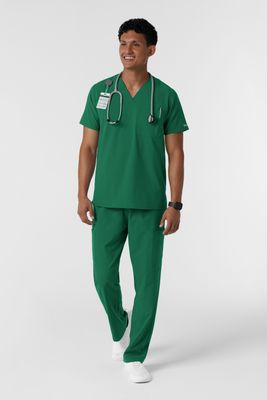 Casacca uomo 6380 scollo a V - verde chirurgico