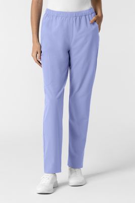 Pantalone donna 5280 slim - celeste