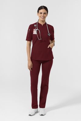 Pantalone 5659 yoga - bordeaux
