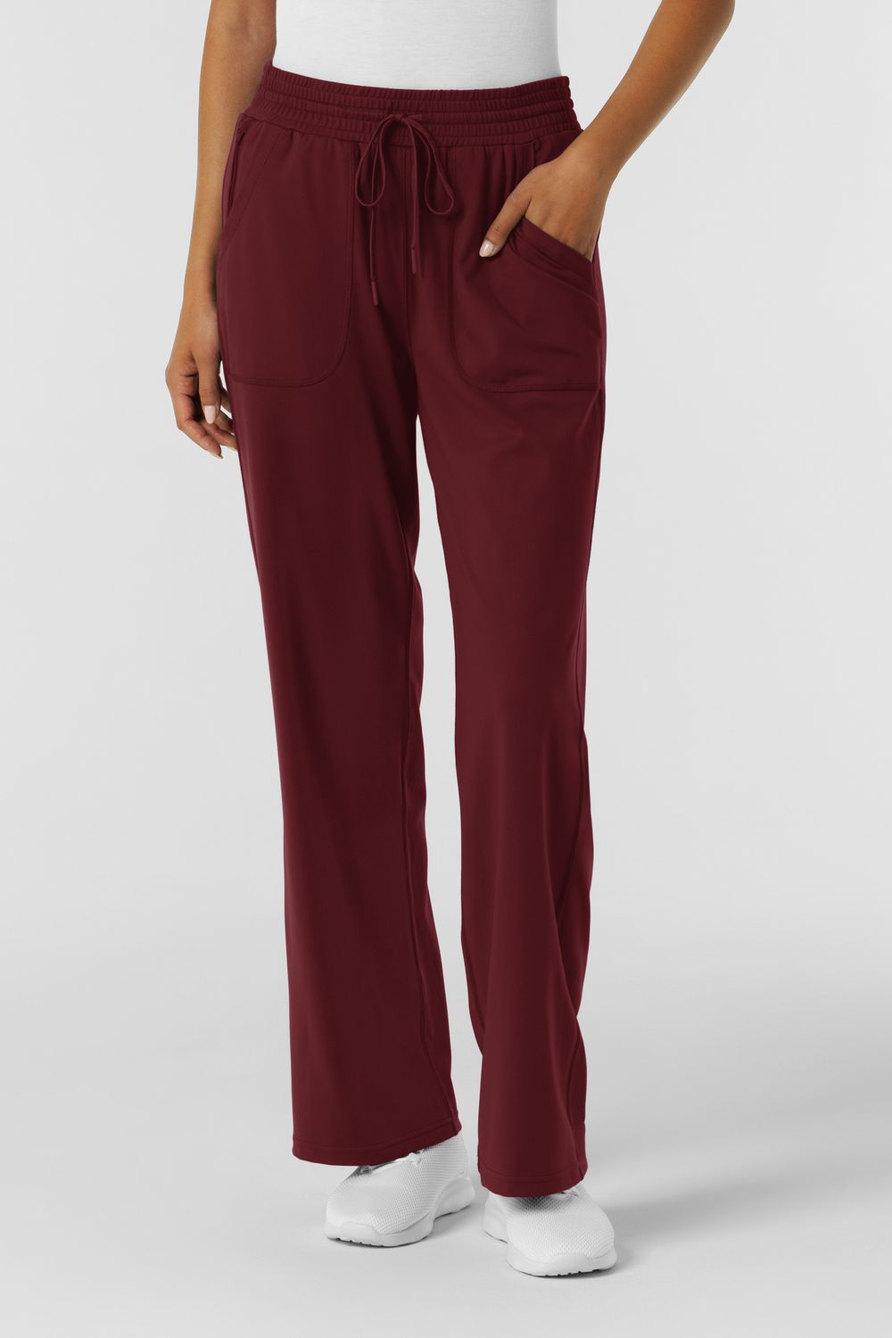 Pantalone 5559 largo - bordeaux Pantalone 5559 largo - bordeaux