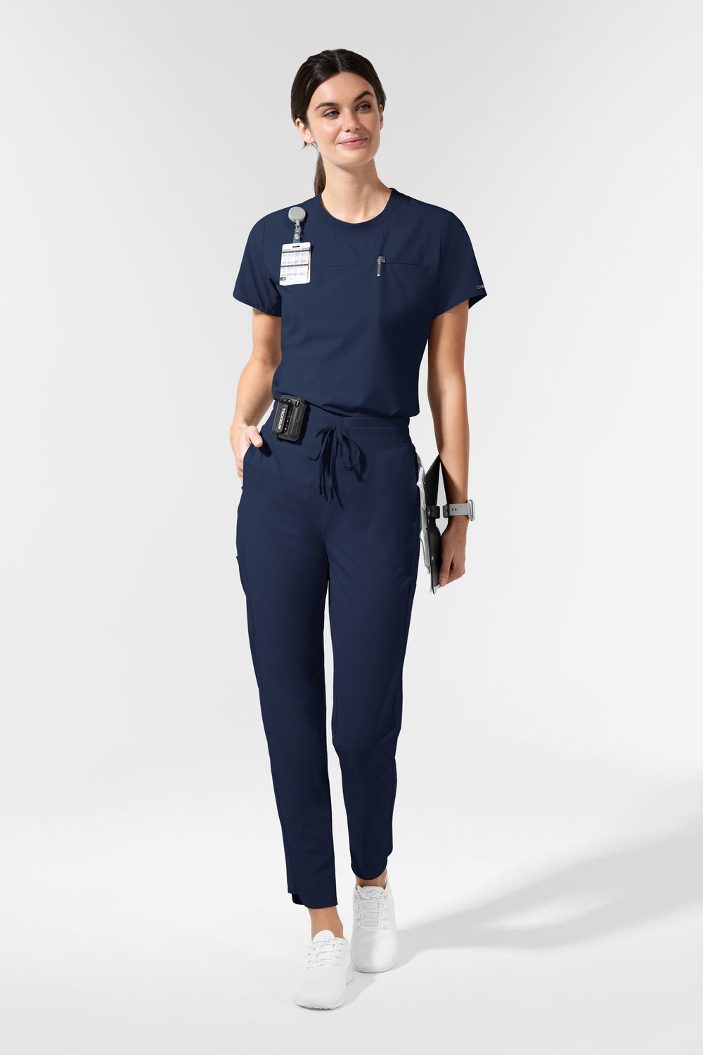 Casacca 6170 girocollo - blu navy