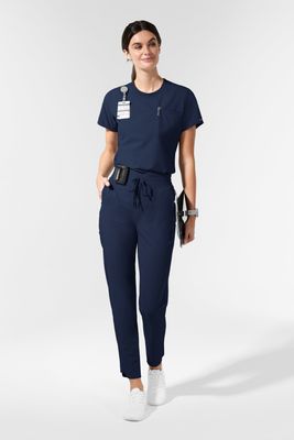 Casacca 6170 girocollo - blu navy
