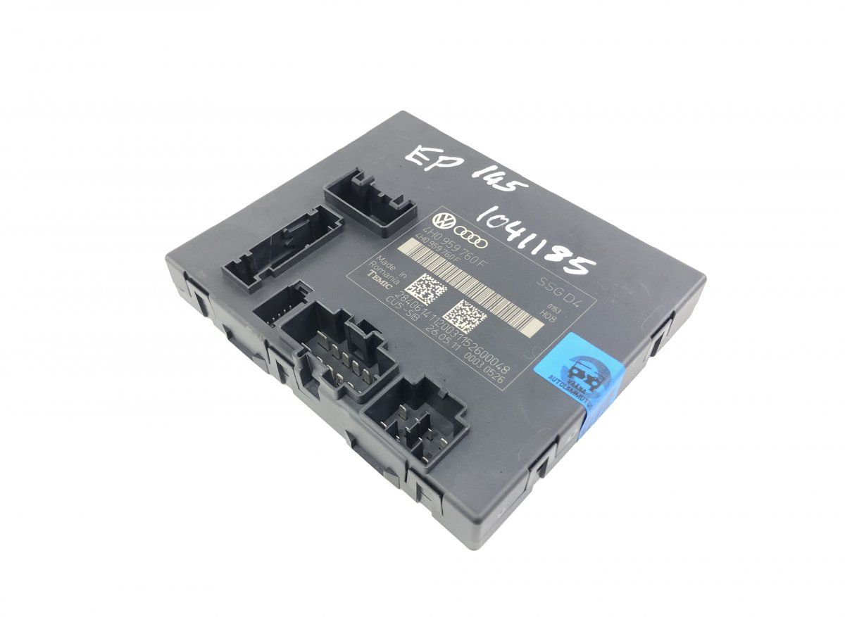 4H0959760F Seats control unit AUDI A8 (4H) (2009-2017)