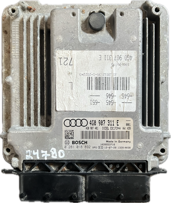 4G0907311E 4G0907401 0281018892 4G0997311 Блок за управление на двигателя / модул (ECU) AUDI A6 / A6 ALLROAD (C7, 4G) (2010-2018)