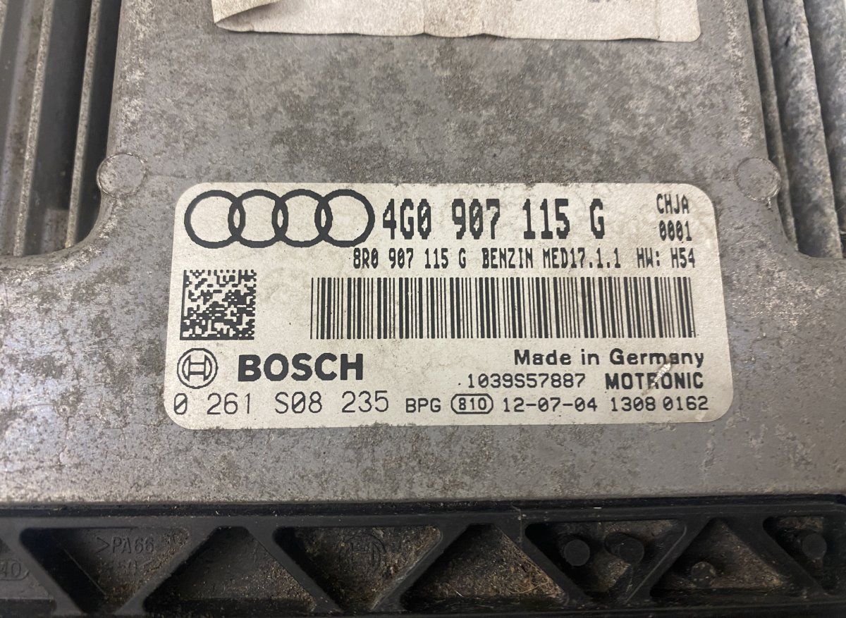 4G0907115G 0261S08235 Engine Control Unit / module (ECU) AUDI A6 / A6 ALLROAD (C7, 4G) (2010-2018)