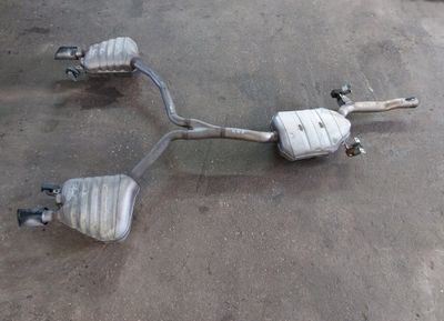 8K0253411AH 8K0119J Exhaust rear silencer (muffler) AUDI A4 / A4 ALLROAD (B8) (2007-2015)