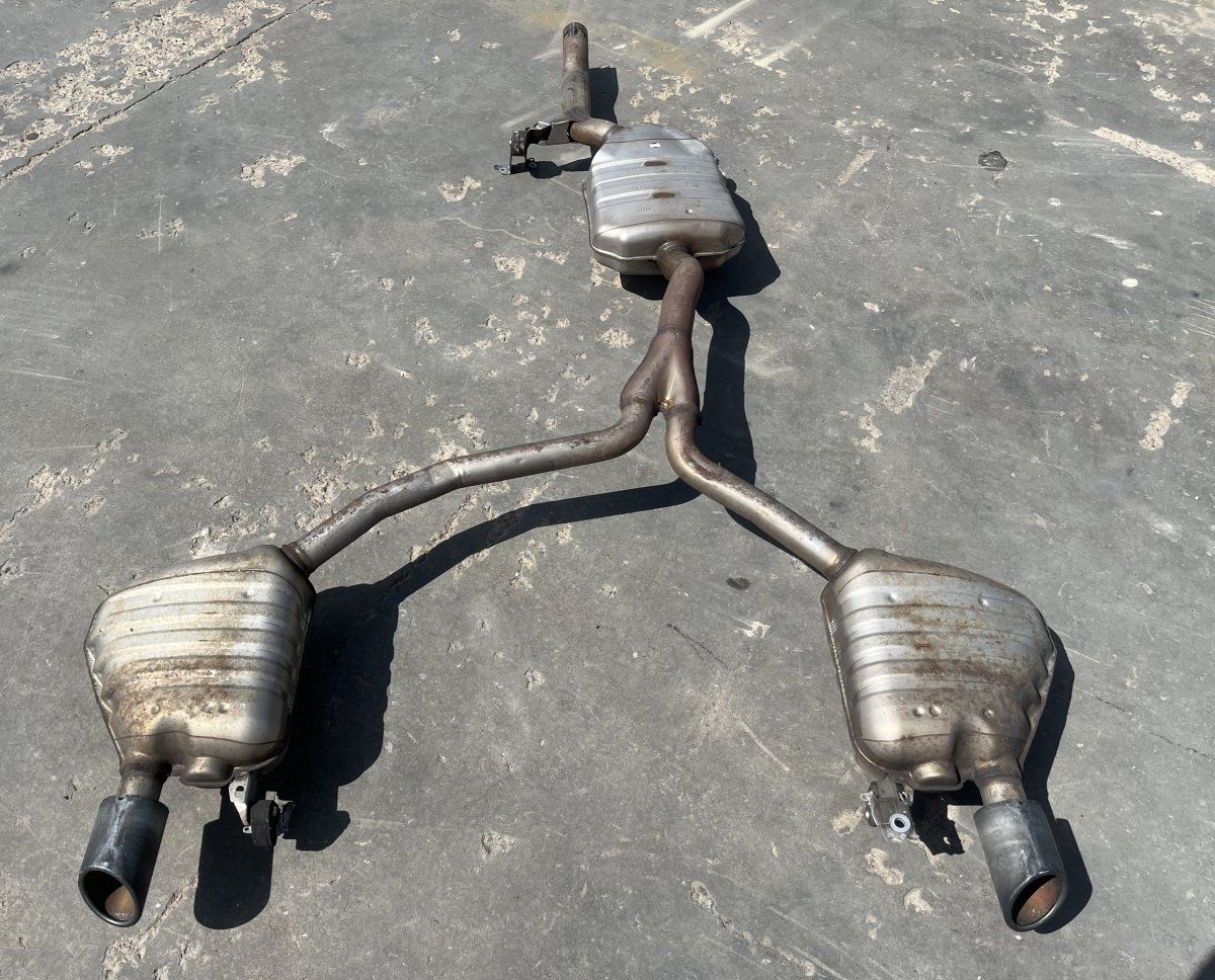 8K0253411AC 8K0119J Exhaust rear silencer (muffler) AUDI A5 (B8) (2007-2016)