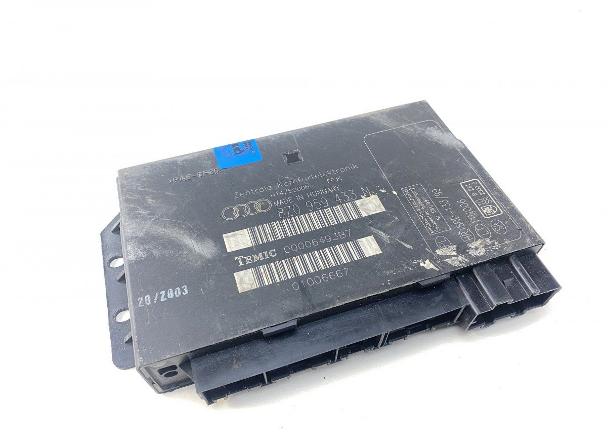 00006492B5 Comfort Module (CCM) AUDI A2 (8Z0) (2000-2005)