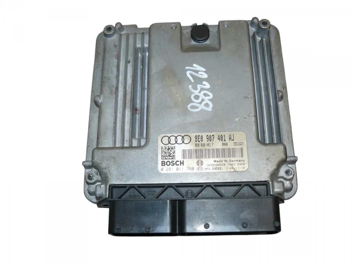 0281011760 Engine Control Unit / module (ECU) AUDI A4 (B7) (2004-2008)