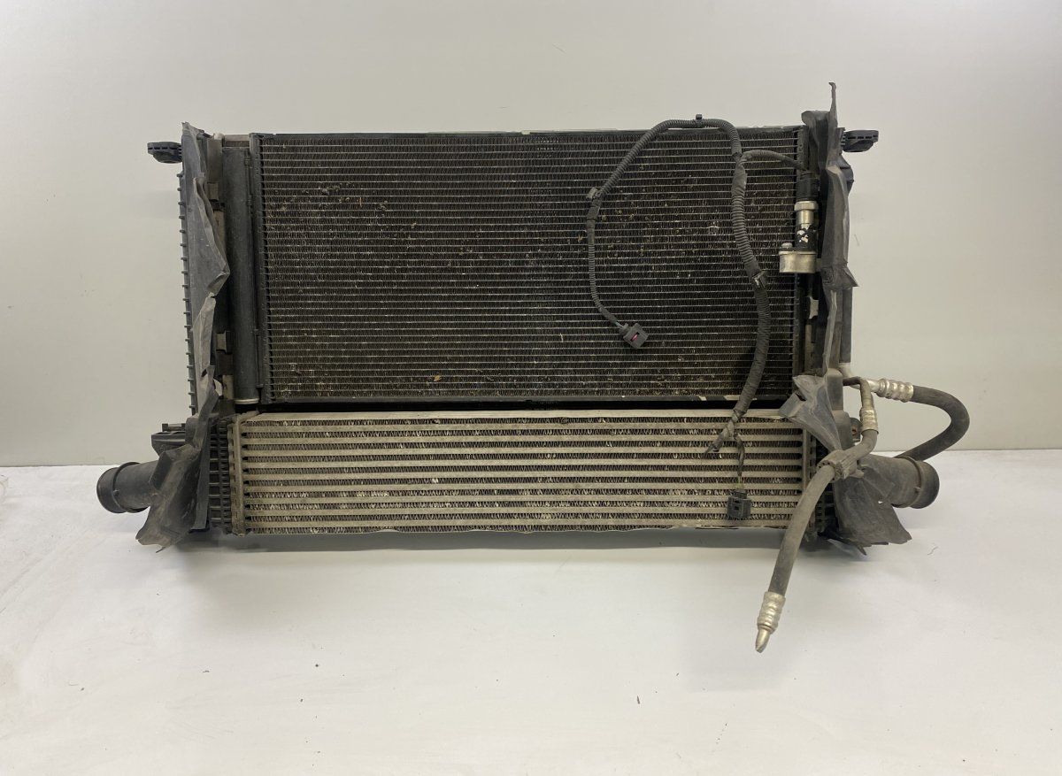 8K0121521T 8K0145805P 8T0260403 Radiator set AUDI A4 / A4 ALLROAD (B8) (2007-2015)
