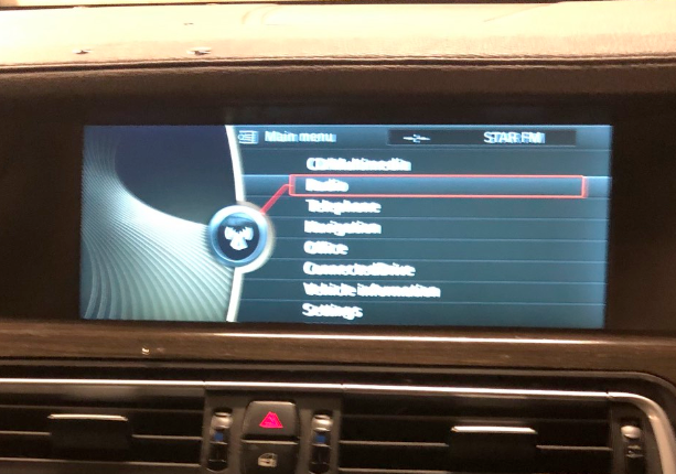 9268710 Dash screen BMW 7 (F01, F02) (2008-2016)