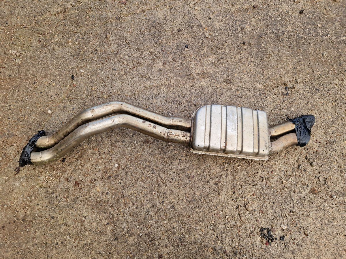 18100026767 Exhaust rear silencer (muffler) BMW 3 (E46) (1998-2005)