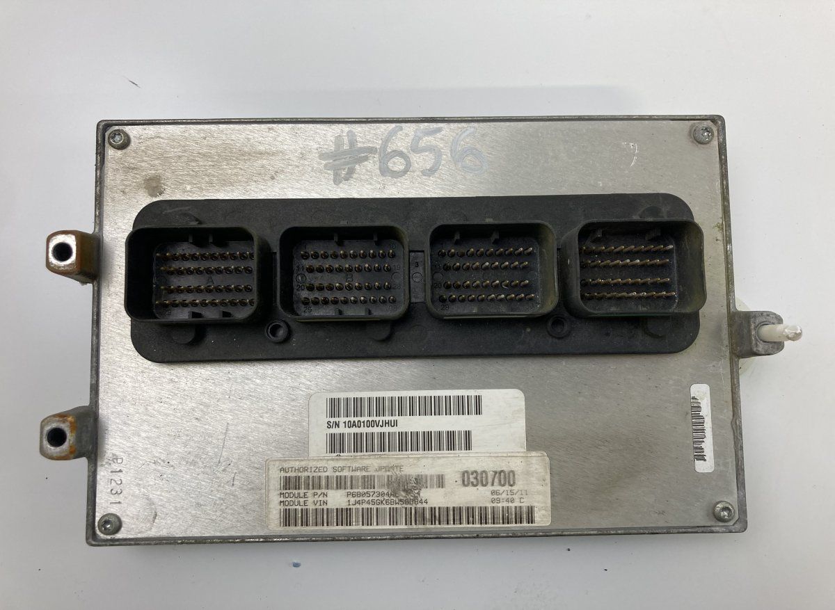 10A0100VJHUI P68057304AE Engine Control Unit / module (ECU) JEEP CHEROKEE IV / LIBERTY (KK) (2008-2013)