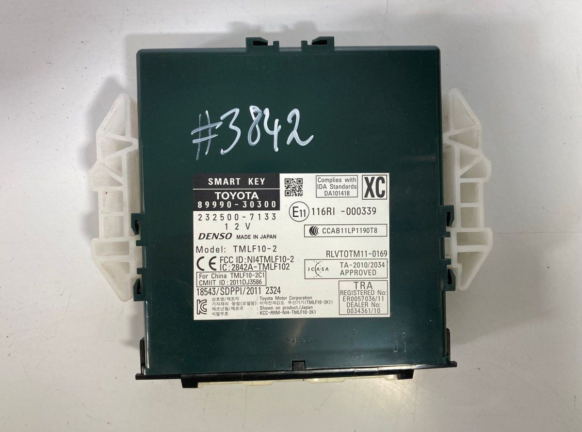 8999030300 2325007133 116RI000339 RLVTOTM110169 NI4TMLF102 2842ATMLF102 Central Locking Control Unit LEXUS GS IV (2011-2020)
