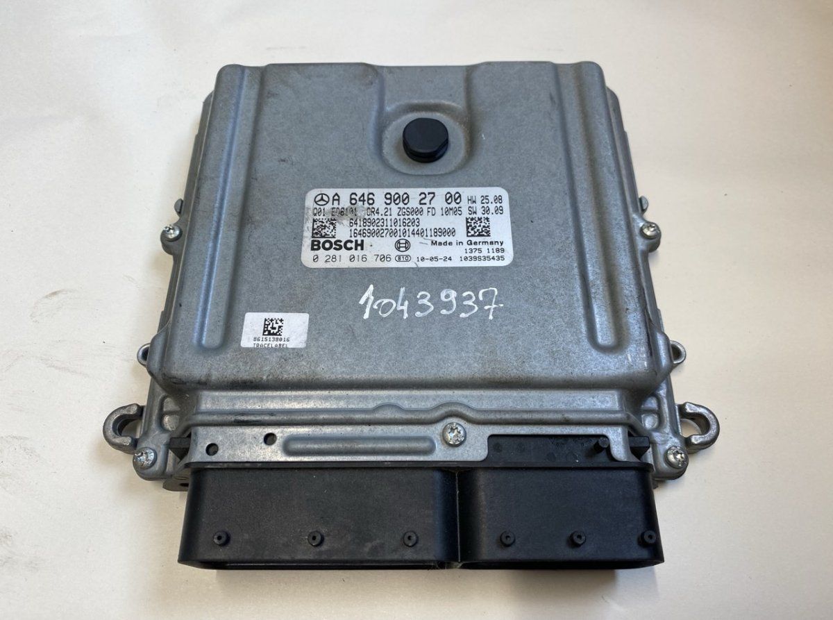 0281016706 Engine Control Unit / module (ECU) MERCEDES-BENZ VITO / VIANO (W639) (2003-2014)