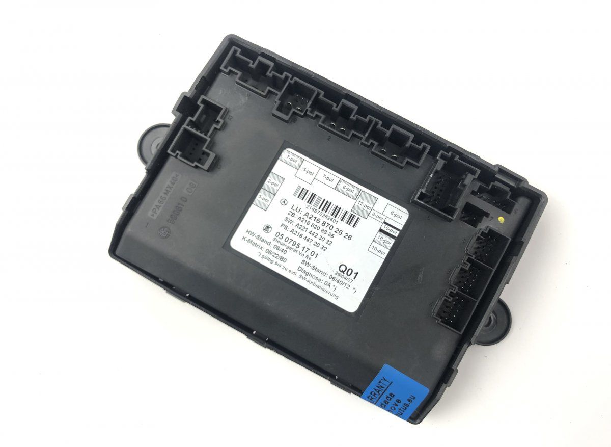 A2168702626 Door control unit front right MERCEDES-BENZ S-CLASS Coupe (C216) (2006-2013)
