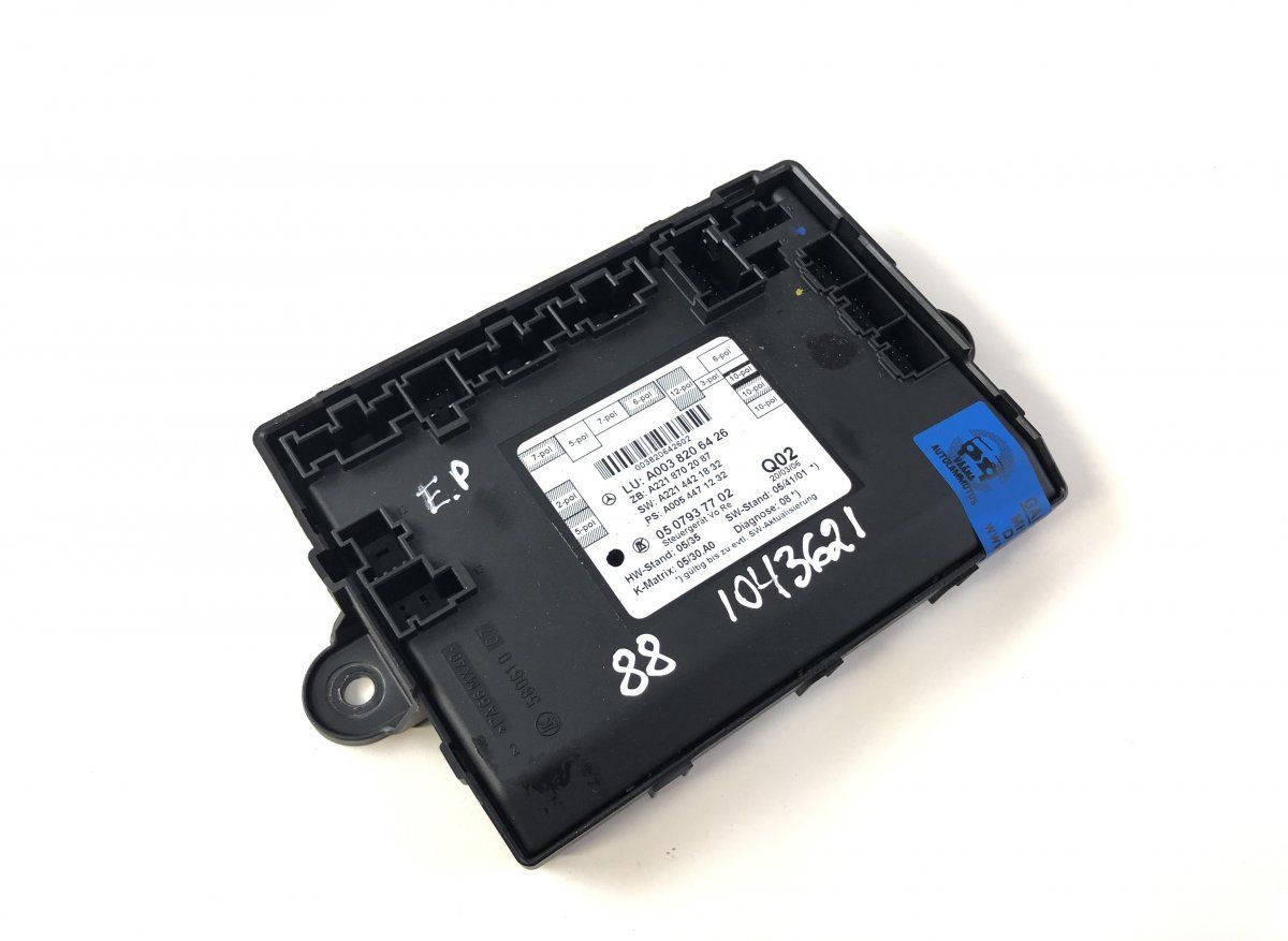 0507937702 0507951501 Door control unit front right MERCEDES-BENZ S-CLASS (W221) (2005-2013)