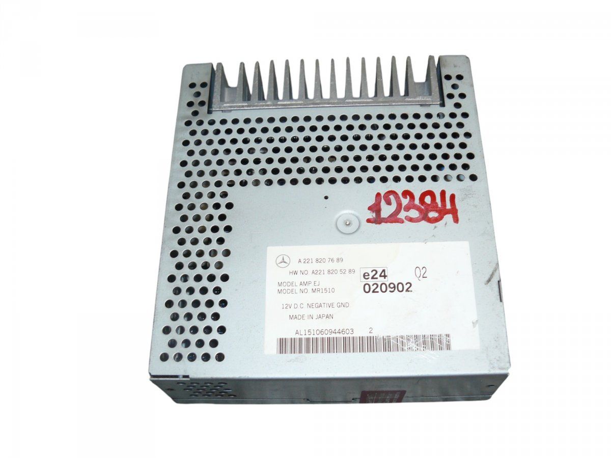 A2218205289 Audio amplifier MERCEDES-BENZ S-CLASS (W221) (2005-2013)