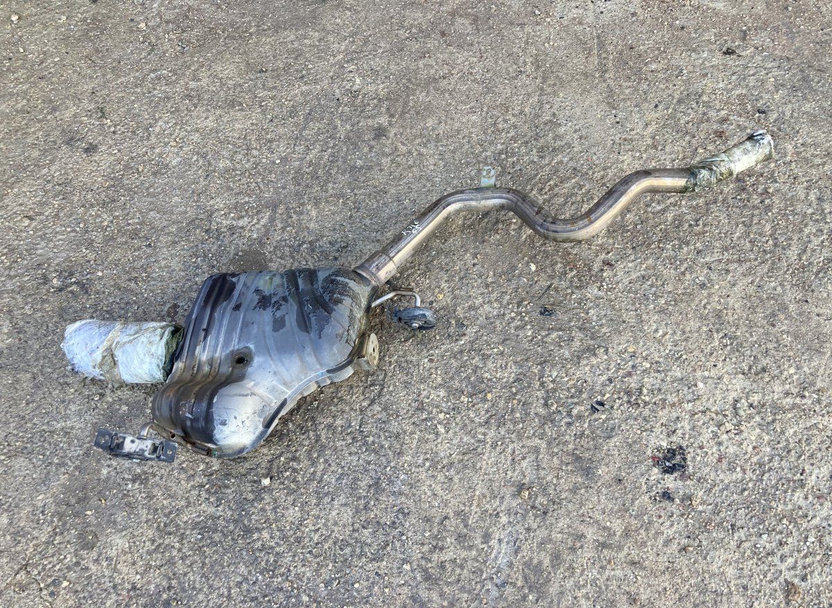 A2514908702 Exhaust rear silencer (muffler) MERCEDES-BENZ R-CLASS (W251) (2006-2013)